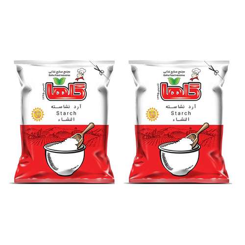 آرد نشاسته گلها- 80 گرم بسته 2 عددی