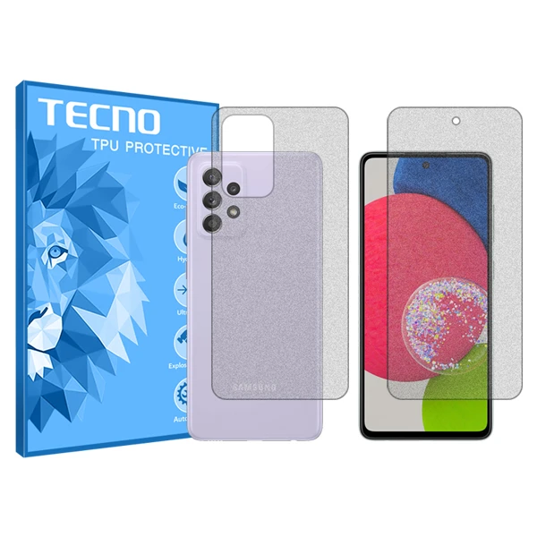 محافظ صفحه نمایش مات تکنو مدل HyMTT مناسب برای گوشی موبایل سامسونگ Galaxy A52s 5G به همراه محافظ پشت گوشی 