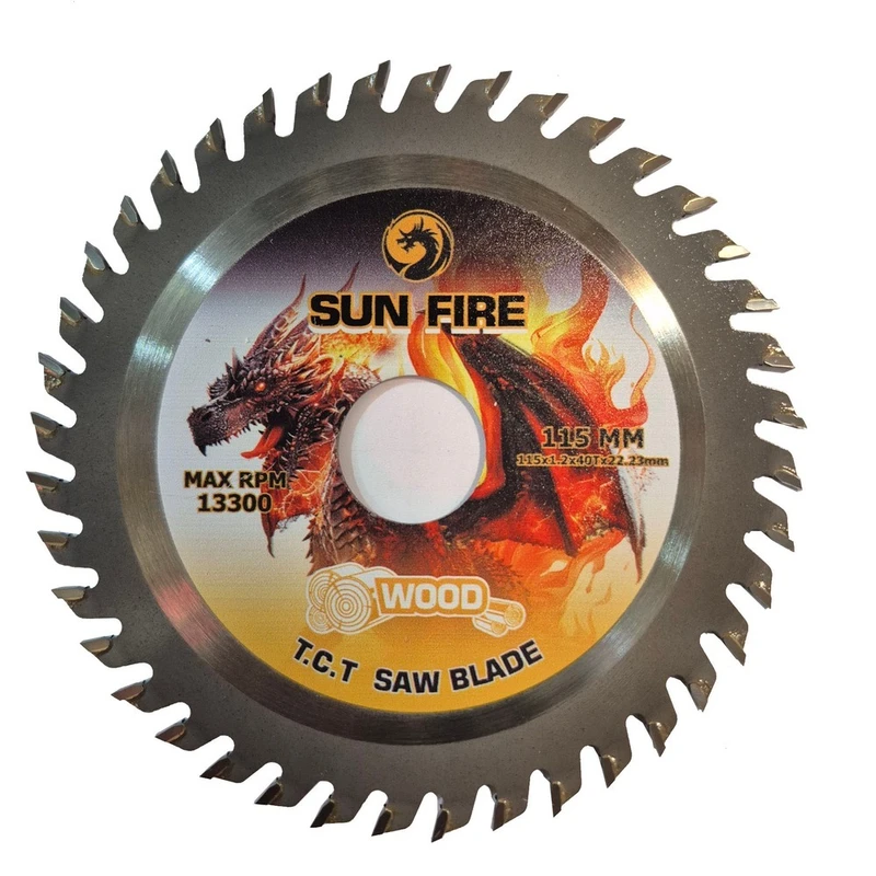 صفحه برش چوب سان فایر مدل TP سایز 115 میلی متر