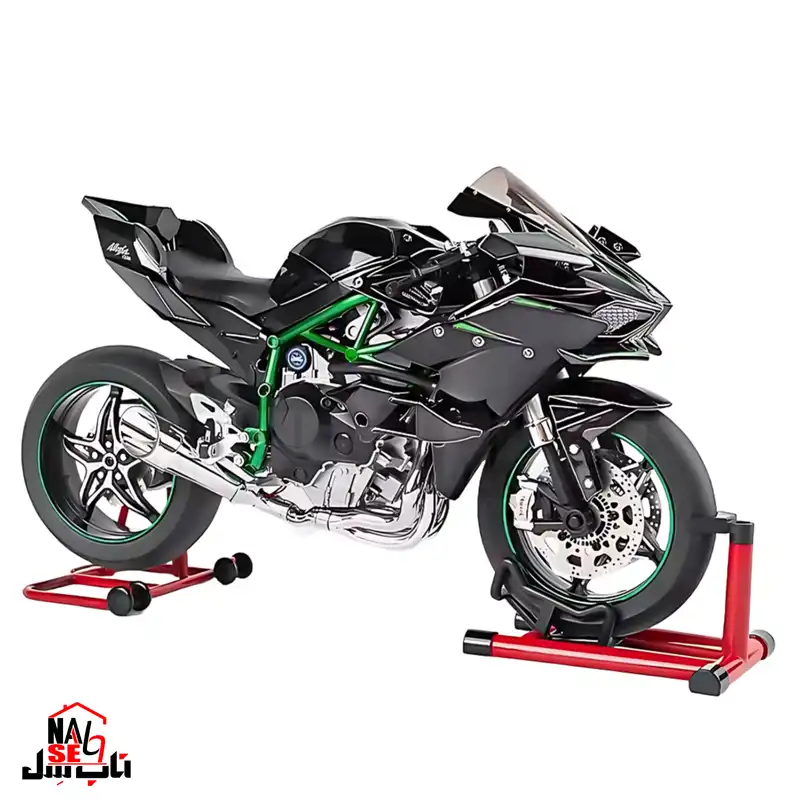 ماکت موتور ناب سل مدل کاوازاکی نینجا  h2r دودزا شارژی کد H2Rninja1:6