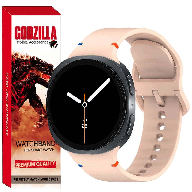 بند گودزیلا مدل Silic-W8-S مناسب برای ساعت هوشمند سامسونگ Galaxy Watch 8 44MM / 46MM