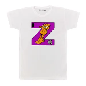 تی شرت آستین کوتاه بچگانه پرمانه طرح گارفیلد کد pmt.7625