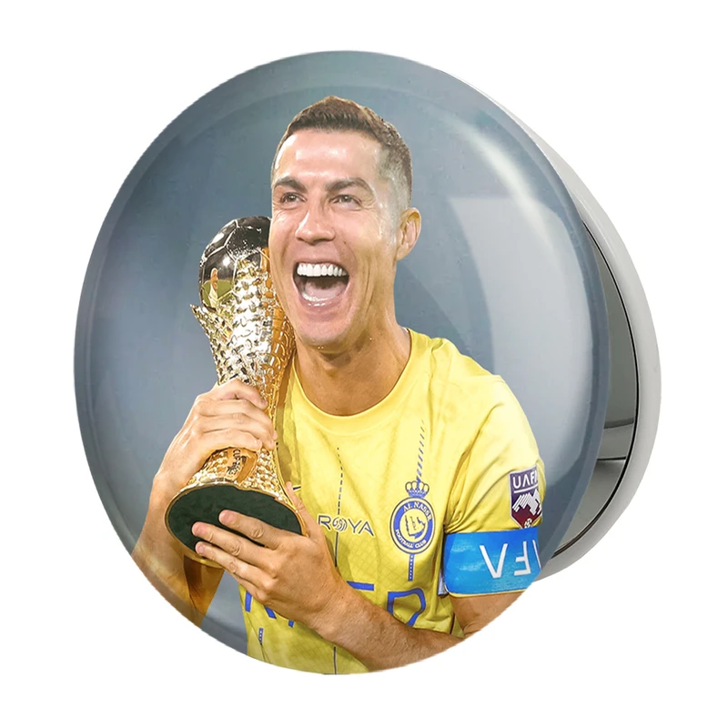 آینه جیبی خندالو طرح کریستیانو رونالدو مدل تاشو کد 36403