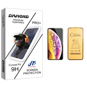 JF Diamond glass Ceramics Screen Protector For Apple اپل iPhone XS