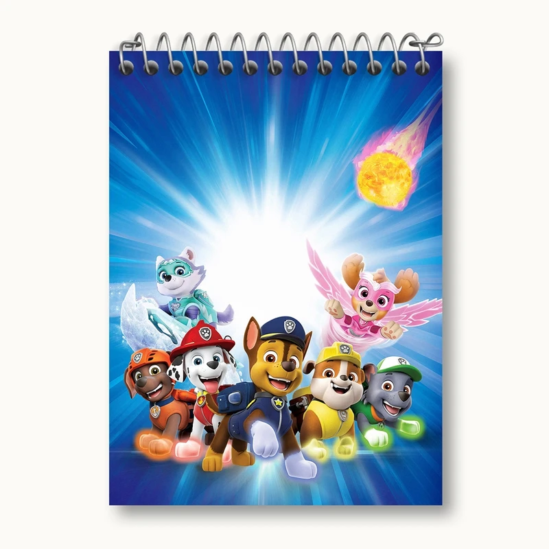 دفتر یادداشت 50 برگ خندالو مدل سگ های نگهبان Paw Patrol کد 4730