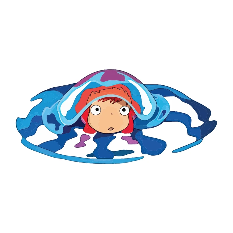 برچسب لپ تاپ پویا مارکت طرح پونیو کد 3242