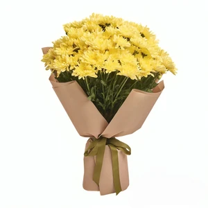 دسته گل داودی طبیعی کد 352