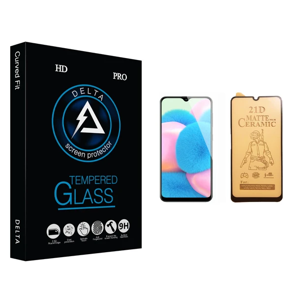 محافظ صفحه نمایش سرامیکی دلتا مدل HD مناسب برای گوشی موبایل سامسونگ Galaxy A30s