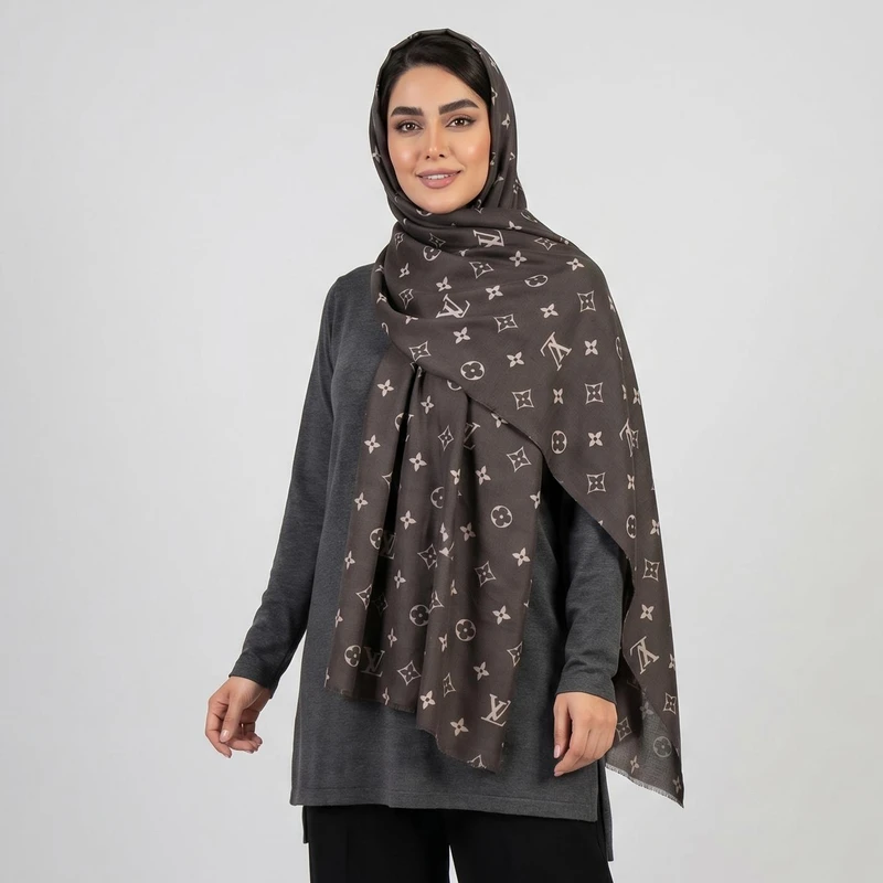 شال زنانه مدل نخی تابستانه خنک کد ana-2060-1