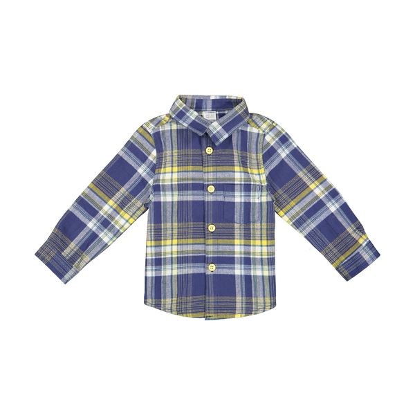 پیراهن نوزادی پسرانه ال سی وایکیکی مدل 0W29461Z1-G5P-YELLOWCHECK