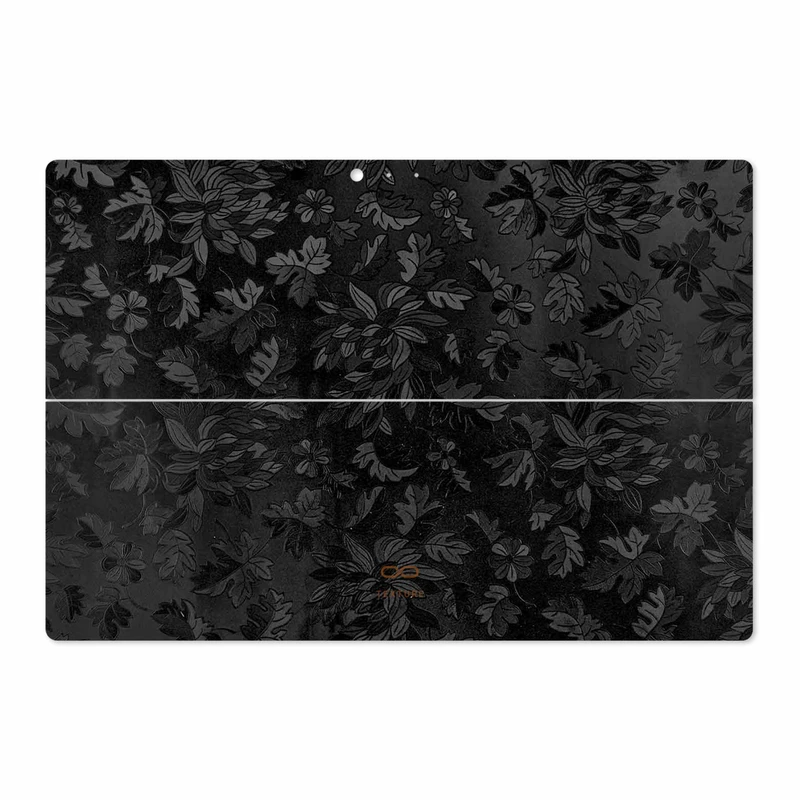 برچسب پوششی ماهوت مدل Black-Wildflower مناسب برای تبلت مایکروسافت Surface Pro 3 2014