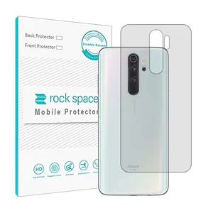 Transparent Rockspace HyGEL model back protector suitable for Xiaomi Redmi Note 8 Pro mobile phone