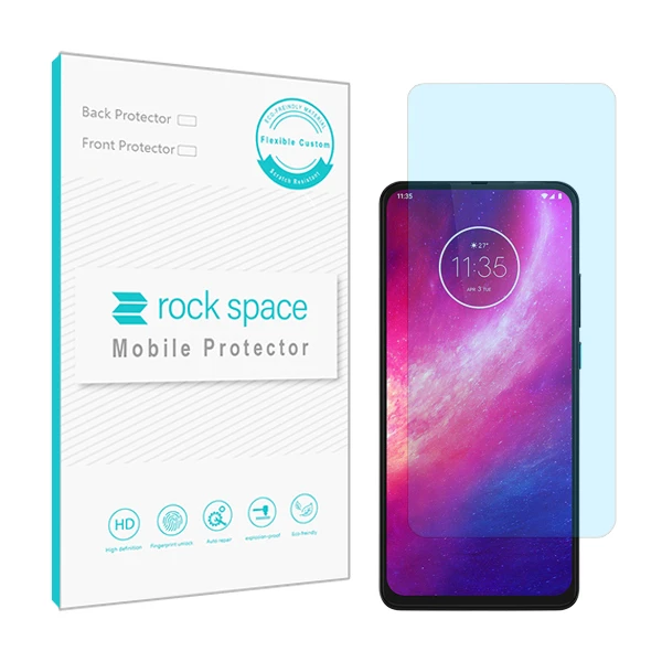 محافظ صفحه نمایش ضد اشعه آبی راک اسپیس مدل HyBLU مناسب برای گوشی موبایل موتورولا One hyper 