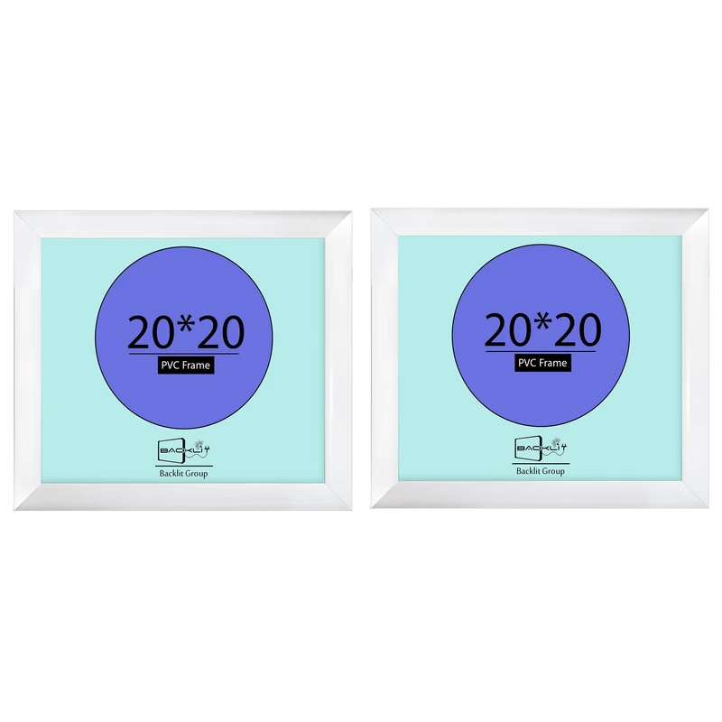 قاب عکس بکلیت مدل روگرد 20x20-215 مجموعه دو عددی