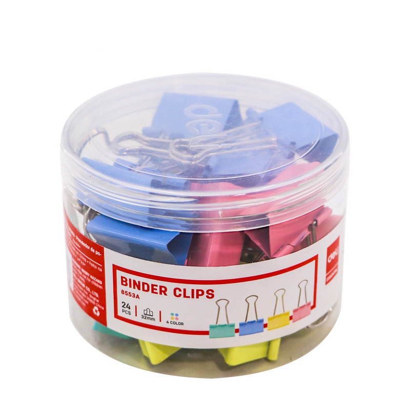 گیره کاغذ دلی کد 32 بسته 24 عددی