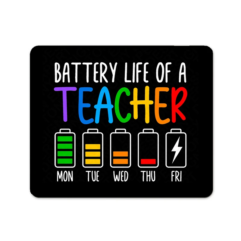 ماوس پد پاد آفرین مدل روز معلم استاد دانشگاه بازگشت به مدرسه دانش آموز کد P623 سایز 19*24 سانتی متر