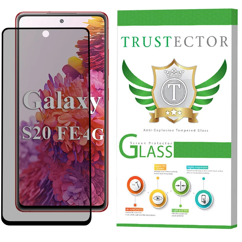 محافظ صفحه نمایش سرامیکی حریم شخصی تراستکتور مدل PRCTA مناسب برای گوشی موبایل سامسونگ Galaxy S20 FE 4G