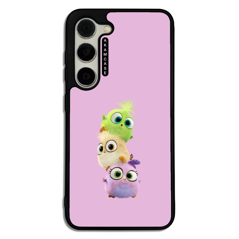 کاور آکام مدل AMC-WSGS23-ANGRY BIRDS1 مناسب برای گوشی موبایل سامسونگ Galaxy S23