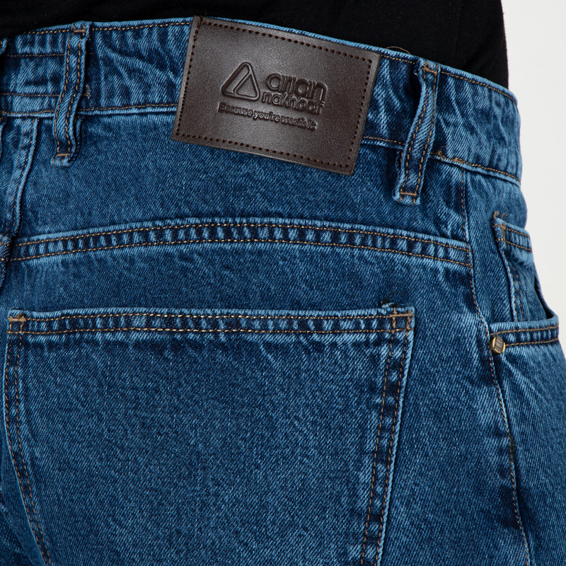 شلوار جین مردانه آریان نخ باف مدل 7112