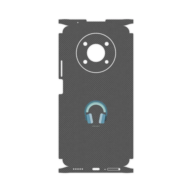 برچسب پوششی ماهوت مدل Minimal Headphone Icon-FullSkin مناسب برای گوشی موبایل آنر X9 5G