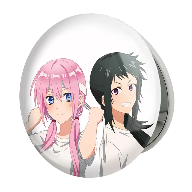 آینه جیبی خندالو طرح شیکیموری سان و نکوزاکی انیمه شیکیموری مدل تاشو کد 15856 