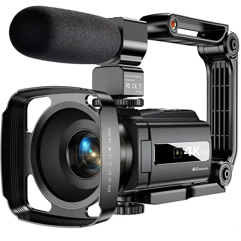 دوربین فیلم برداری مدل 48MP 60FPS with IR Night Vision