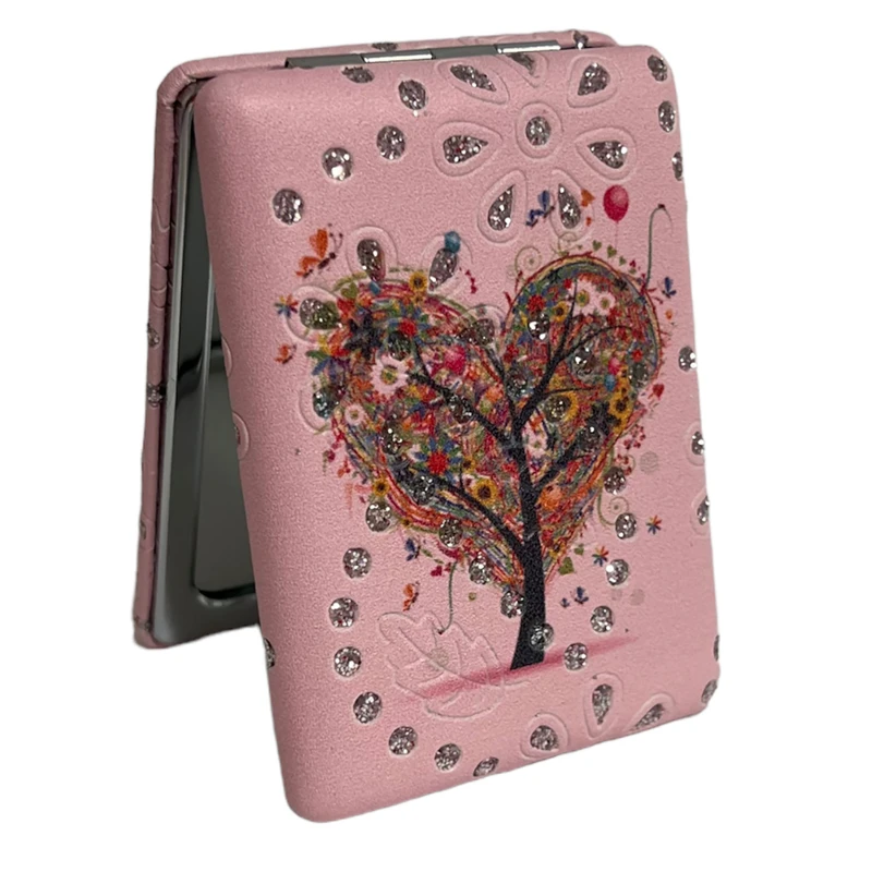 آینه جیبی مدل مستطیلی درخت زندگی کد PIN 99