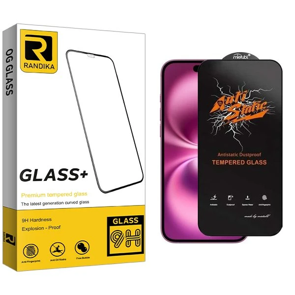 محافظ صفحه نمایش راندیکا مدل RKnewpkg Antistatic مناسب برای گوشی موبایل اپل iPhone 16