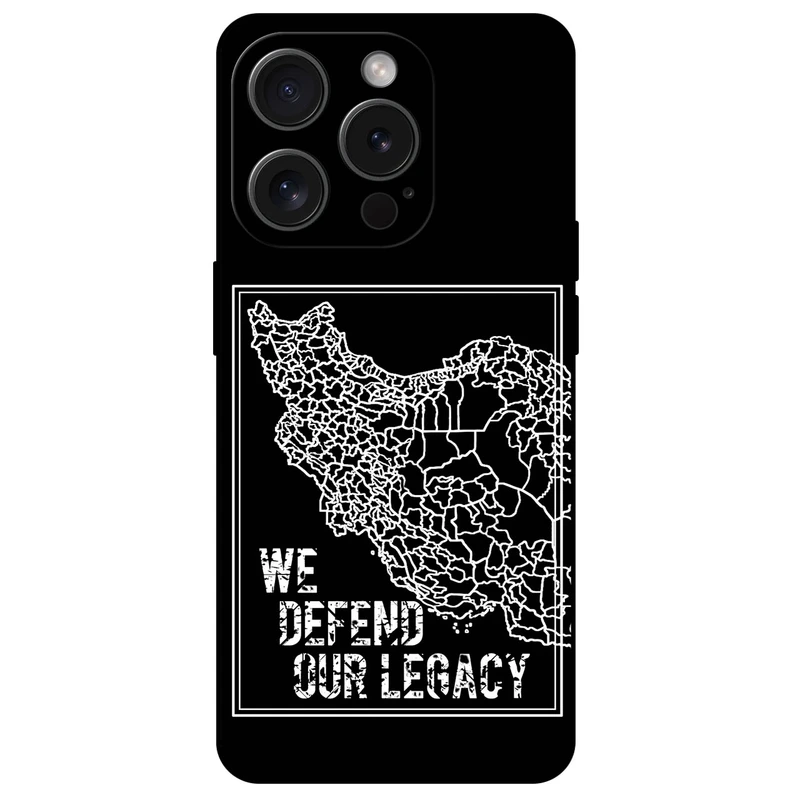 کاور مگافون طرح ایران مدل 1886 مناسب برای گوشی موبایل اپل iPhone 15 Pro Max