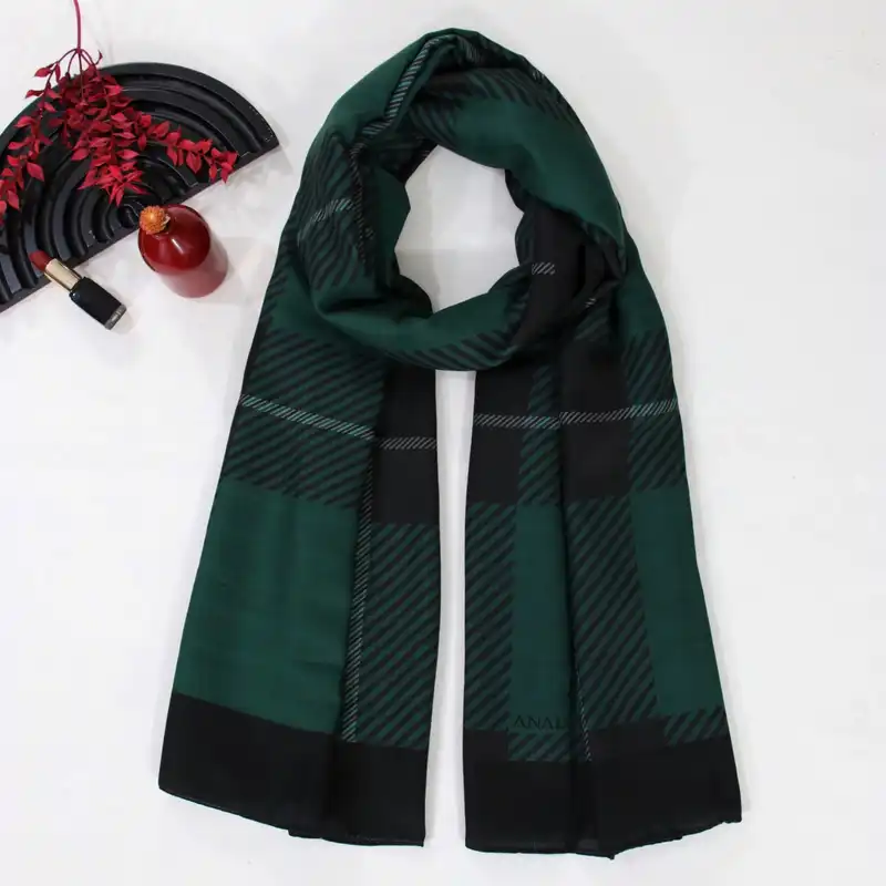 شال زنانه مدل پاییزی کجراه طرح هندسی کد a-2770