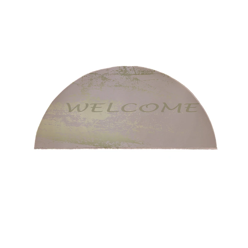 پادری مدل نیم دایره طرح Welcome کد 8716 سایز 90×45 سانتی متر