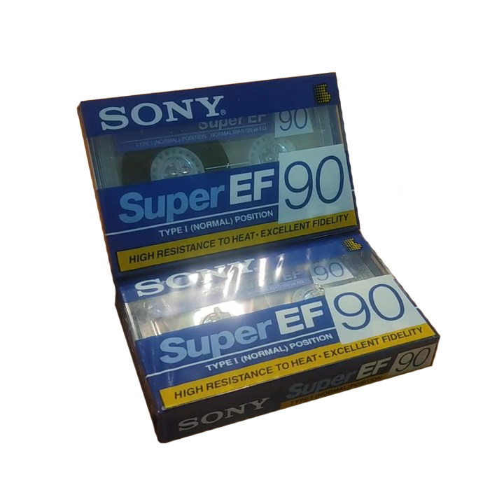 نوار کاست سونی مدل Super EF90 مجموعه دو عددی