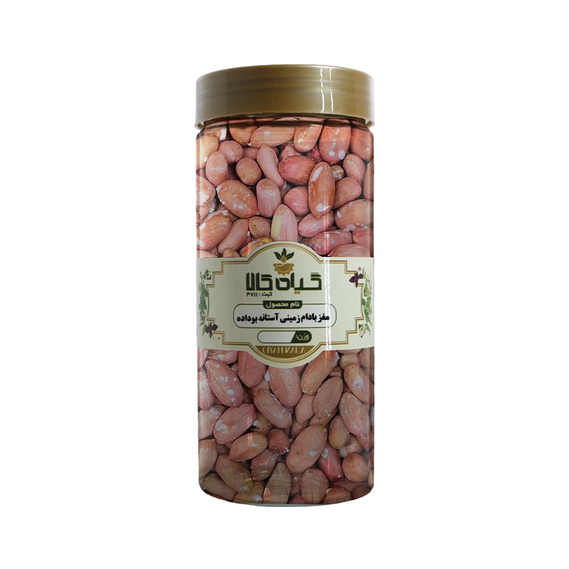 مغز بادام زمینی آستانه بوداده گیاه کالا - 250 گرم