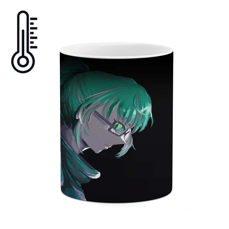 ماگ حرارتی کاکتی مدل انیمه کد mgh16254