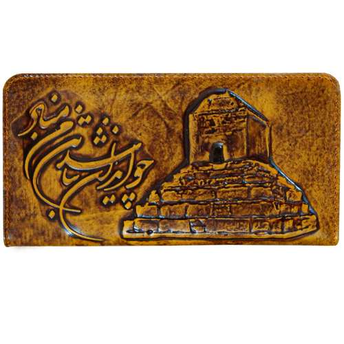 کیف پول مردانه مدل چرم طبیعی کد Cyrus
