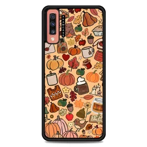 AKAM AMC-WSGA70-PUMPKIN-13 Cover For Samsung Galaxy A70