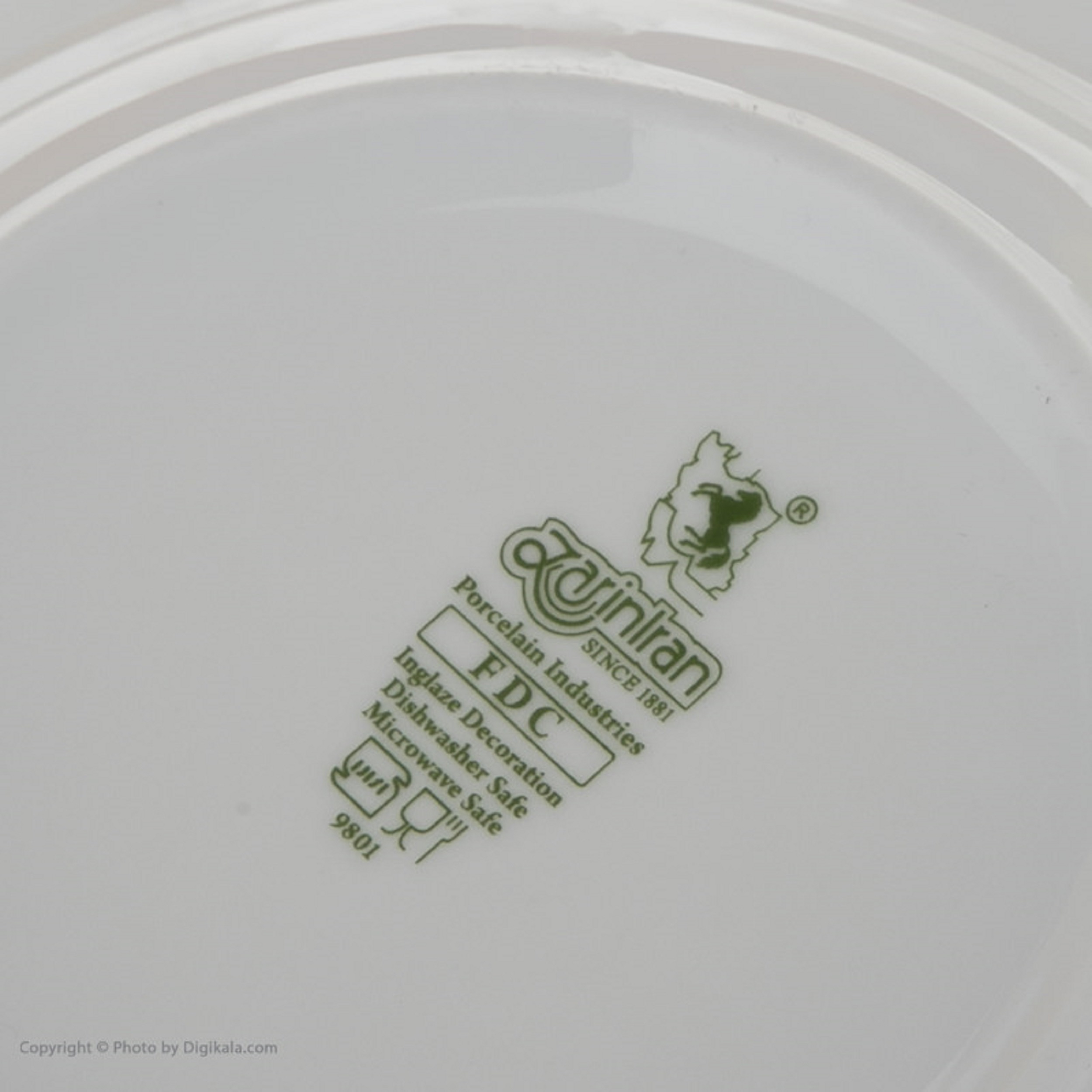 دیس چینی زرین ایران مدل نئوکلاسیک 38 پاستل درجه عالی