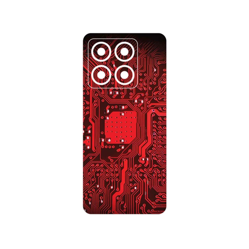 برچسب پوششی ماهوت مدل Red_Printed_Circuit_Board مناسب برای گوشی موبایل شیائومی 14T
