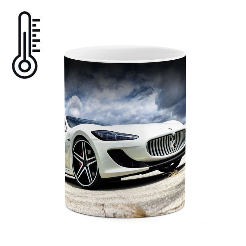 ماگ حرارتی کاکتی مدل ماشین مازراتی کد mgh12144