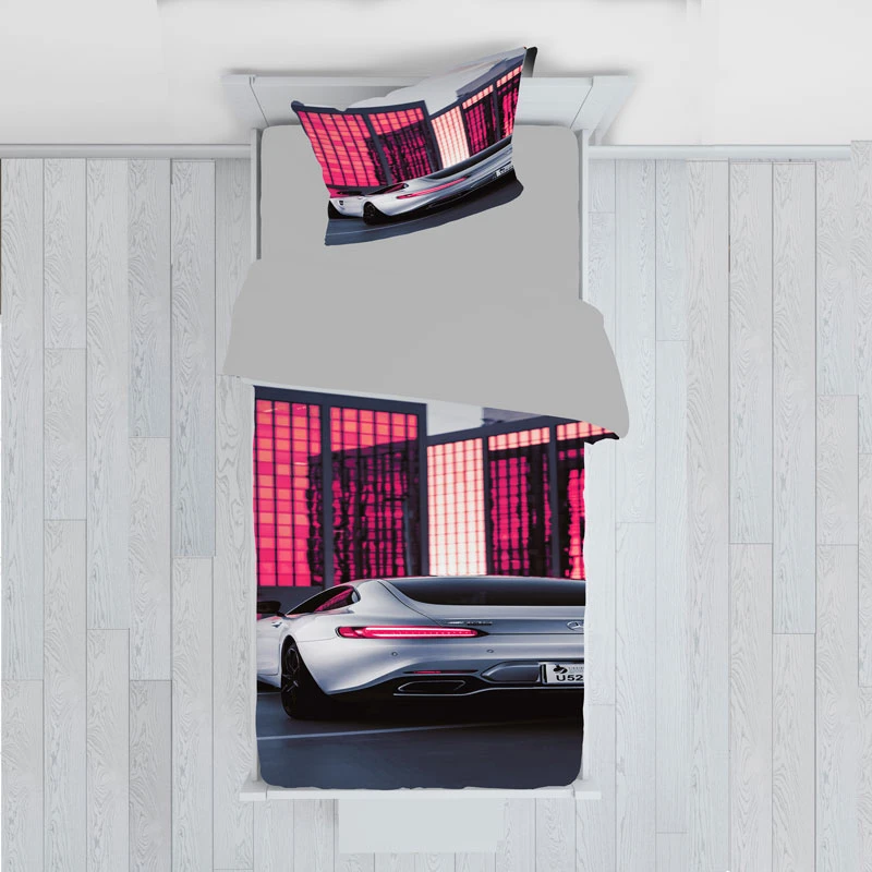 سرویس روتختی مدل چراغ ماشین TXY299 تک نفره 5 تکه