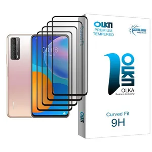 Cooling Olka Glass MIX004 Screen Protector For Huawei P smart 2021 Pack Of 4