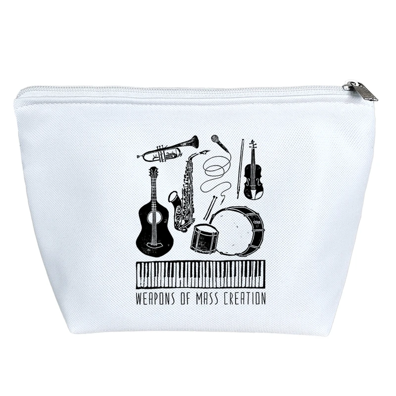 کیف لوازم آرایش دخترانه خندالو مدل موزیک کد H1489