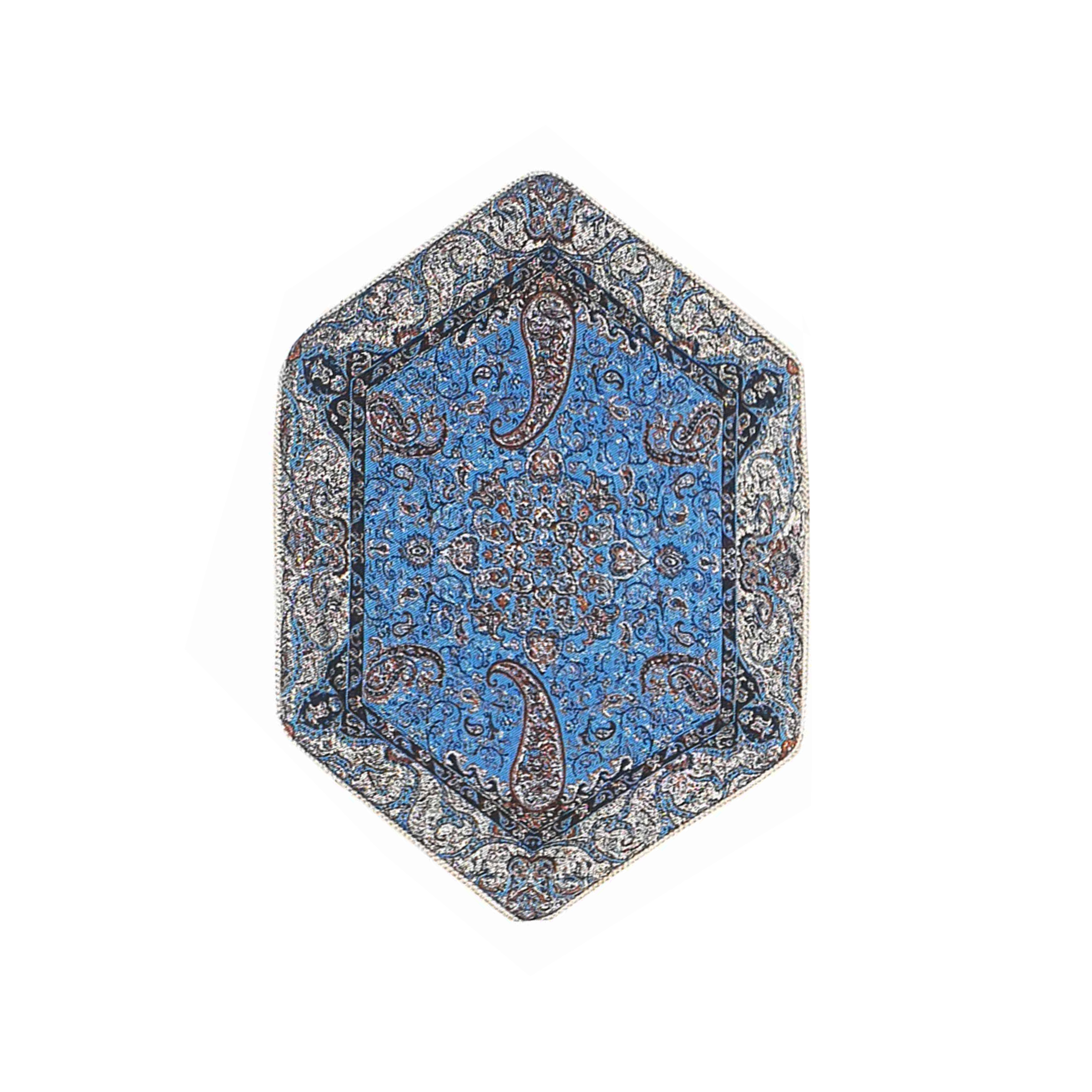 رومیزی ترمه مدل شیوا کد BL1