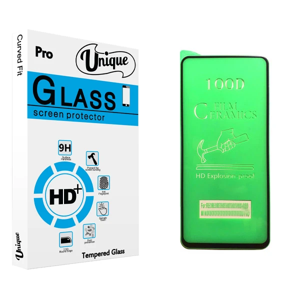محافظ صفحه نمایش سرامیکی يونيک مدل +Clear مناسب برای گوشی موبایل شیائومی Poco X3