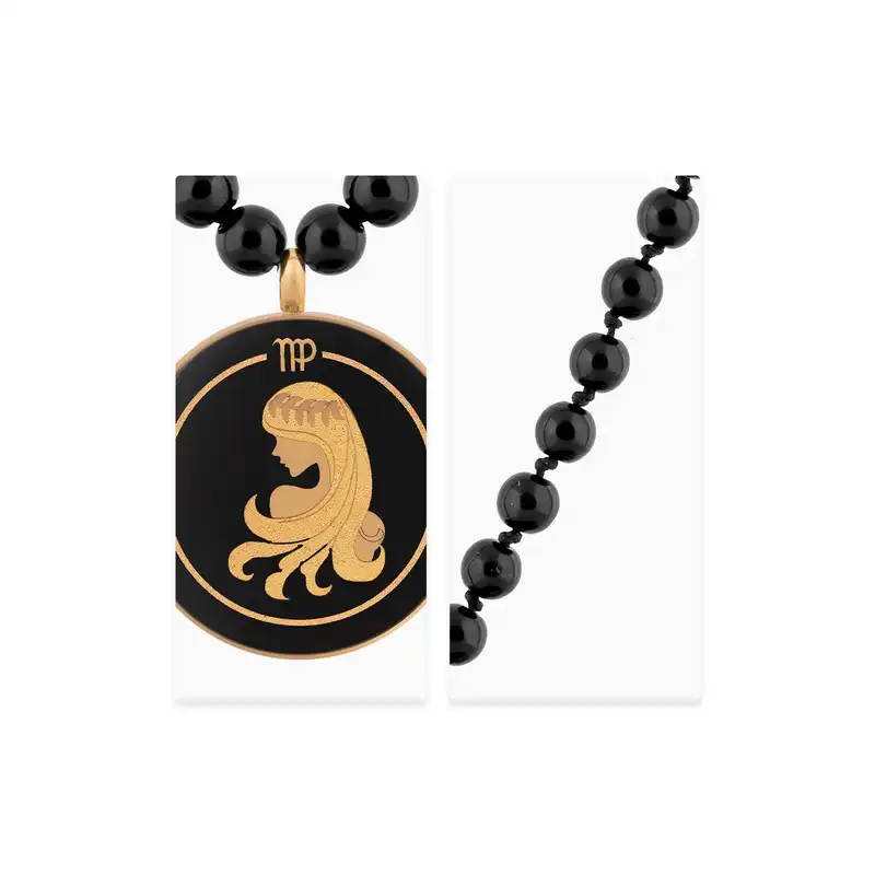 گردنبند زرسام مدل ماه شهریور کد 10006952