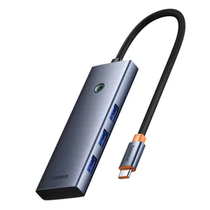 هاب 7 پورت USB-C باسئوس مدل UltraJoy 4K Clarity