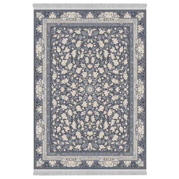 فرش پارچه‌ای دفه مدل فرشینه هازان مخمل طرح فانتزی کد 3002