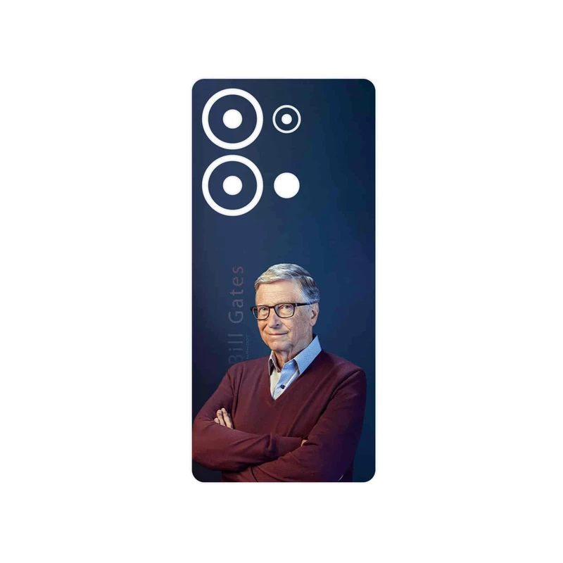 برچسب پوششی ماهوت مدل Bill_Gates مناسب برای گوشی موبایل شیائومی Poco M6 Pro 4G