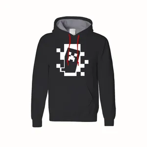 هودی مردانه مدل ماینکرفت کد PH38 رنگ مشکی