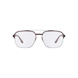 فریم عینک طبی خلبانی (Aviator) مردانه ری بن مدل 0RX6404-2912-56 مناسب برای صورت قلب، گرد، لوزی، مثلث، مربع، مستطیل و بیضی